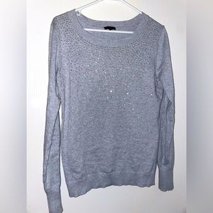 Express rhinestone sweater
